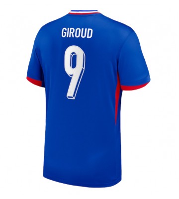 Lacne Muži Futbalové dres Francúzsko Olivier Giroud #9 ME 2024 Krátky Rukáv - Domáci